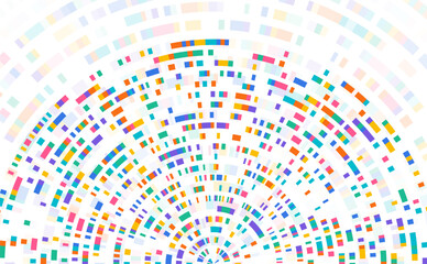 Dna test infographic. Genome sequence map.