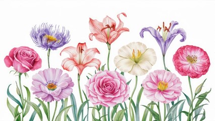 Timeless Charm of Floral Watercolors