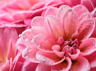 Pink petals texture