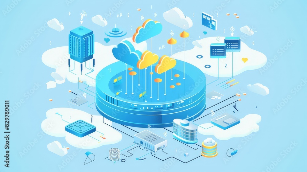 Poster develop an infographic that explains the concept of data lakes and their advantages over traditional