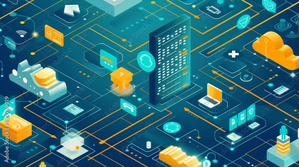 Poster develop an infographic that explains the concept of data lakes and their advantages over traditional