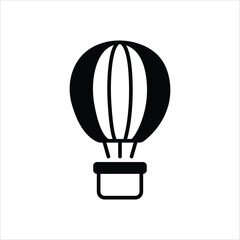 Obraz premium Hot Air Balloon vector icon
