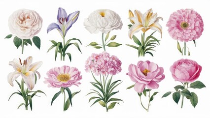 Archival Quality Flower Images