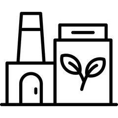 Eco Factory Icon