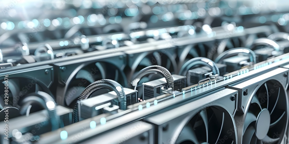 Aufkleber invest in bitcoin mining for returns through proof of work pow. concept bitcoin mining, proof of wor
