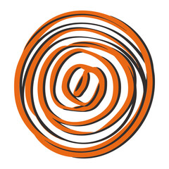 Botanical circle frame. Hand drawn round line border, leaves and flowers, wedding invitation and cards, logo design and posters template. Elegant minimal style floral vector isolated set
