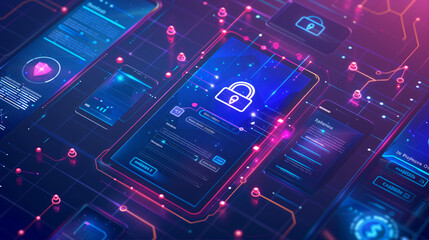Obraz premium Secure and Privacy-Preserving Blockchain-Based Digital Identity Management for Safe Online Authentication and Verification