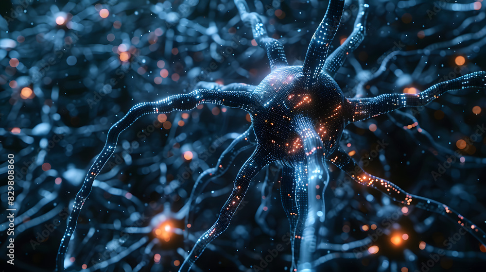 Poster neuronal network and artificial intelligence processing unit concept