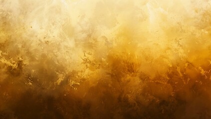 A vivid abstract background with Gold to brown watercolor