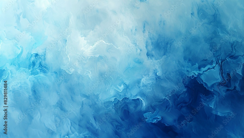 Poster picture of blue and light texture