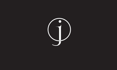 J, JJ , J , Abstract Letters Logo Monogram