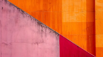 Naklejka premium Dynamic Intersection: Capturing the Elegance of Diagonal Lines Converging in a Striking Composition, Symbolizing Harmony and Progress in Modern Design