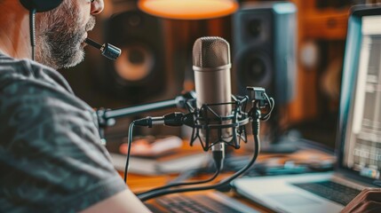 Author Promoting a Book: During a promotional tour, an author appears on radio shows, podcasts, and television programs to discuss