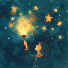 Ideas are like stars in the sky