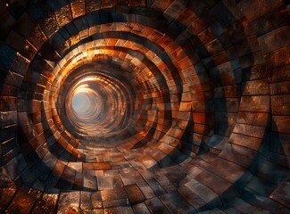 Fototapeta premium Sci-Fi Tunnel