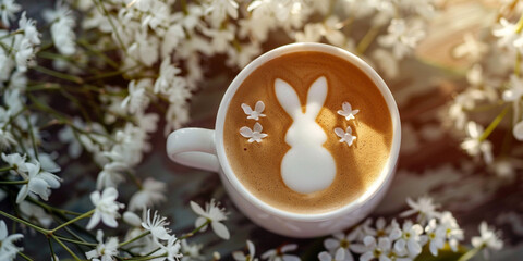Panda Face Latte Art: Cute and Creative Coffee Design
