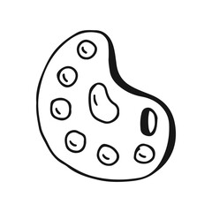 Colorful Artists Palette With Vibrant Paint Dabs in Studio Setting