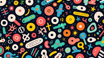 seamless pattern with butterflies