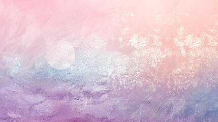 Serene Twilight Gradient: Soft Lavender to Pastel Pink