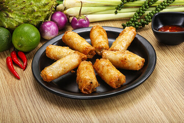 Vietnamese cuisine fried spring roll