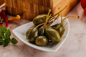 Marinated Caper Berries snack appetiser