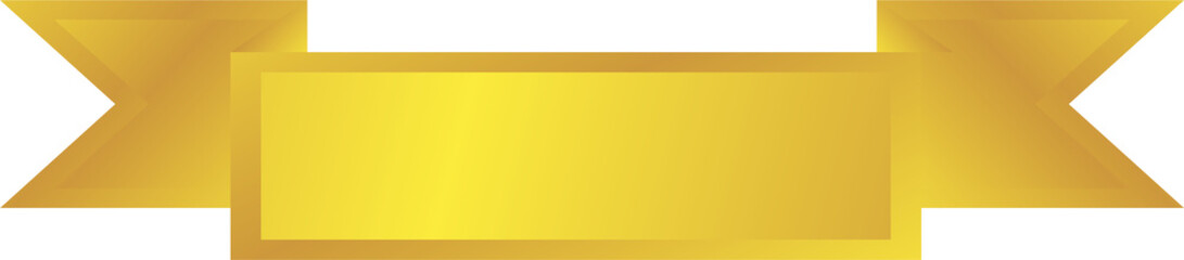 Banner gold color product