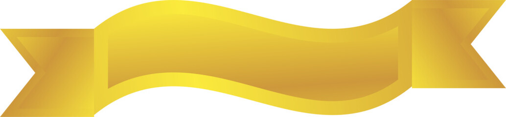 Banner gold color product