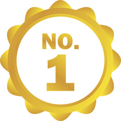 Number one good product high quality icon