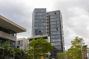 Fototapeta premium Residential and commercial Apartment building in inner Suburb , Sydney NSW Australia