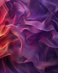 Fototapeta premium Abstract Colorful Fabric Background with Soft Folds