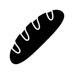 Bread set icon. Baguette, baked goods, bakery, fresh bread, carbohydrate, culinary, food, sandwich ingredient, crusty loaf, artisanal.