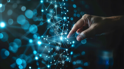 Concept of future digital transformation and Information transfer