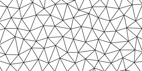 Vector seamless pattern. Irregular abstract linear grid. Graphical hand drawn background