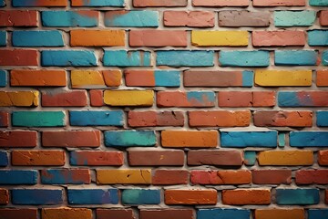 Fototapeta premium background of red old bricks