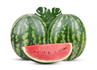 watermelon isolated on white background