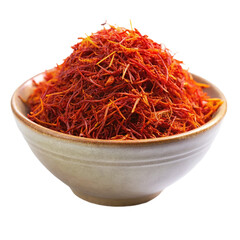 Naklejka premium A bowl of red food on transparent background