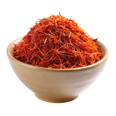 Fototapeta premium A bowl of red food on transparent background