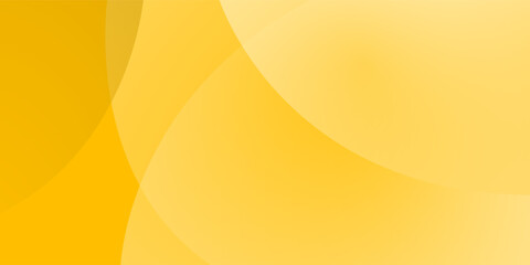 Abstract background with yellow curve and dark shadow color. Vector illustration	