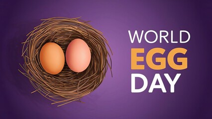 Egg Day, National Egg Day, National Egg Day Poster, Social Sedia Poster, Flat Illustration Design, Happy National Egg Day, Egg Day Poster, yello,  Egg, banner, happy Egg Day, etc.  
