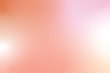 Abstract gradient background. Abstract peach, pink, and orange gradient background. Vector illustration