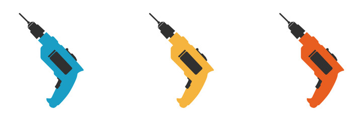 Drill icon sign vector illustration design