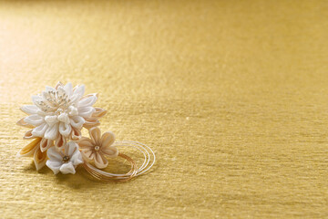 つまみ細工のアクセサリー