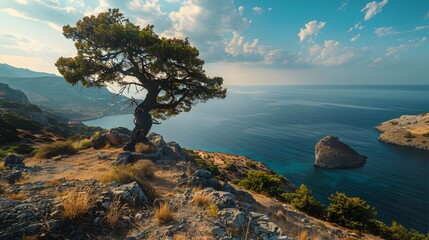 Beautiful beach views in Greece, Clean and beautiful, which in Generate AI