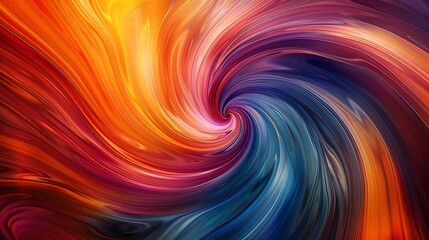 Fototapeta premium Mesmerizing Swirling Lines: Abstract Creation Concept Evoking Harmony, Creativity, and Infinite Potential in Modern Artistic Expression. Perfect for Design, Innovation, and Inspiration Concepts
