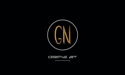 GN, NG, G, N abstract letters logo monogram