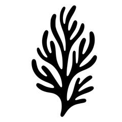 Seaweed Svg, Coral Svg, Under the Sea Svg, Plants Svg, Cut Files, Sea Svg, Ocean Png, Ocean Plants Silhouette, Clipart, SVG, JPG, PNG