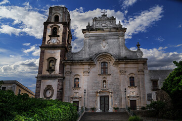 Kirche auf Lipari San Bartolomeo, Sizilien Italien