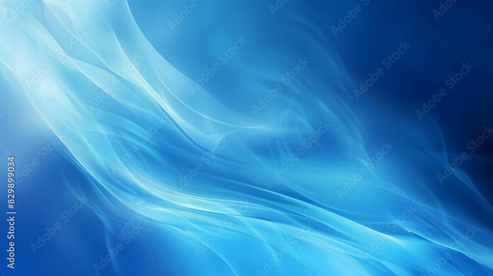 Poster blue gradient smooth gradient background. generative ai.