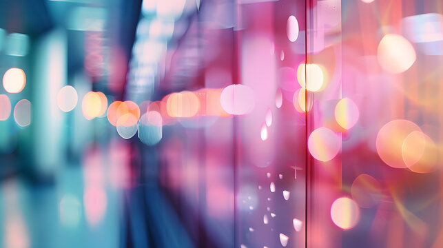 Blurred rectangular background. Generative AI.