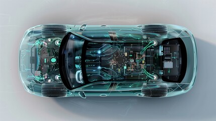 e/e architecture of software defined vehicle	